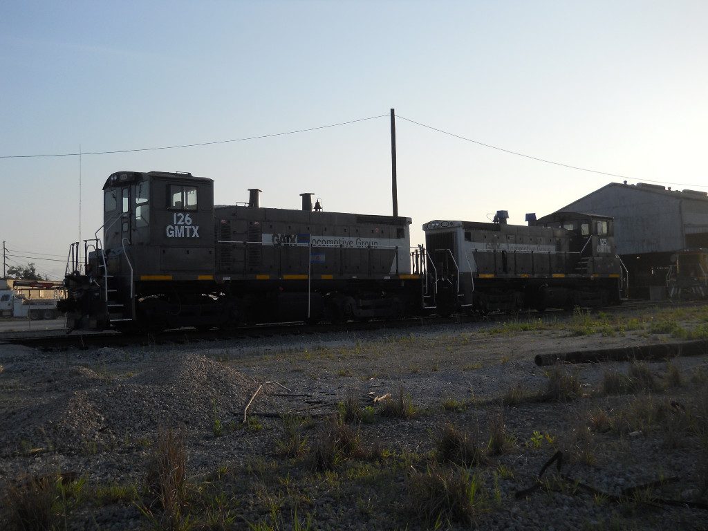 GMTX 126  28May2011  Saturday Morning at WabTec - the old HBT Engine Shop - on Milby Street 